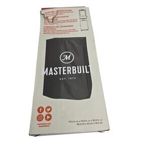 Masterbuilt Electric Smoker Cover  Black (MB20080319) for MES 100 200 300 30"